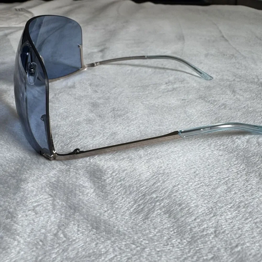 GUCCI GG Monogram Mirror Shield Sunglasses